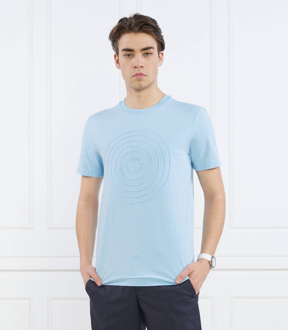 Футболка Tee 12 BOSS GREEN - голубой(50488776)