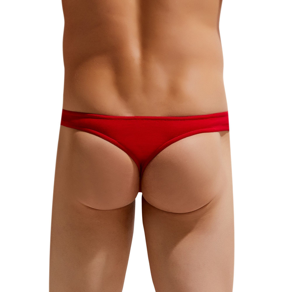 Хлопковые мужские трусы-тонги Colours of the Planet Thong (Размер: M) (Цвет: синий)