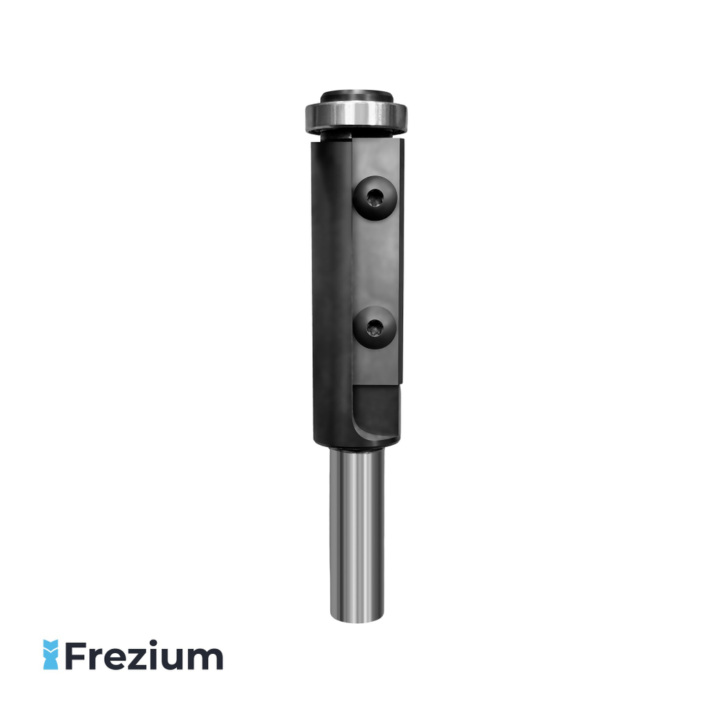 Обгонная фреза с нижним подшипником со сменными ножами 21x12x50x110 мм