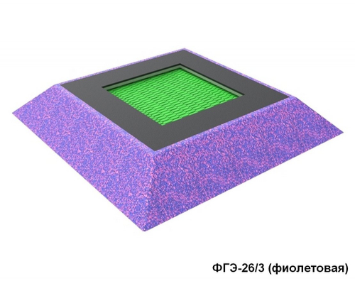 Резиновая фигура «Батут квадратный»