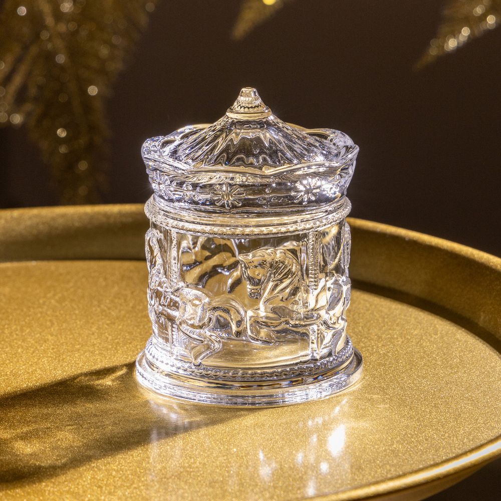 ЕМКОСТЬ ДЛЯ ХРАНЕНИЯ "КАРУСЕЛЬ", 9*11,5 СМ