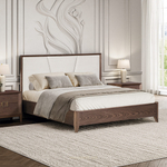 Кровать двойная 1600х2000 с мягким элементом без ножной спинки Модена