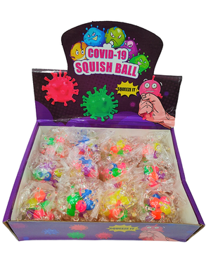 Игрушка-антистресс " Вирус  " в ассортименте , 6 см