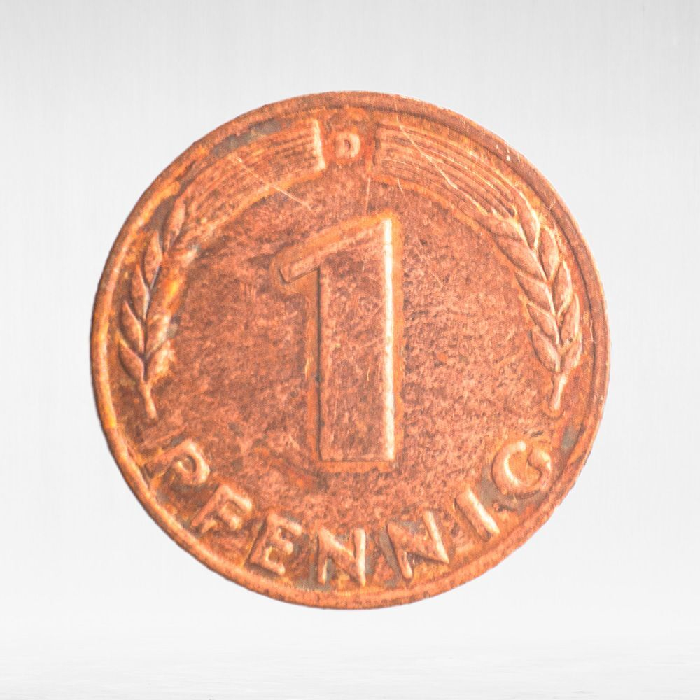 Germany, 1 Pfennig, 1967, (Munich Mint - "D"), VF