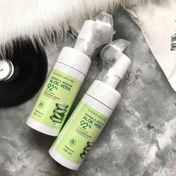 Массажная пенка для умывания с алоэ, 120мл