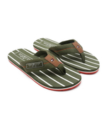 Вьетнамки PATCH HILFIGER BEACH SANDAL Tommy Hilfiger - хаки(FM0FM04470)