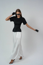 Брюки - аладины из вискозного шелка