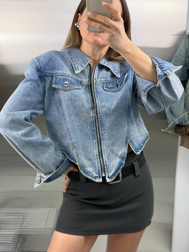 Куртка джинсовая женская арт. 3007