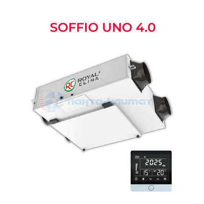 Приточно-вытяжная установка Royal Clima SOFFIO Uno RCS-800-U 4.0