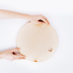 Деревянная разделочная доска из цельного куска дерева Сибирский Кедр .RD3