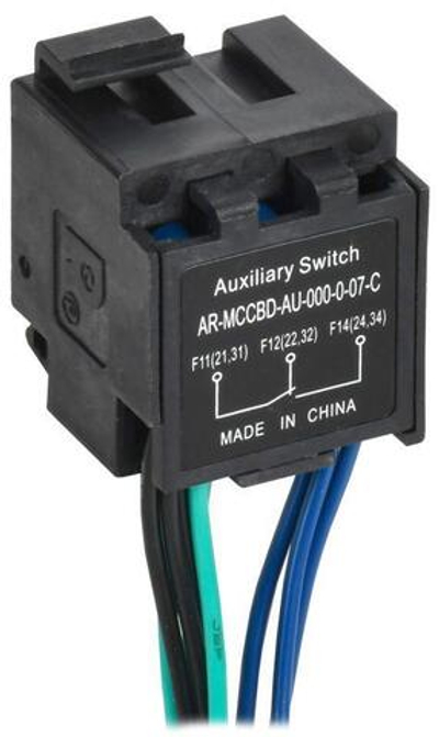 Контакт дополнительный левый MCCB типоразмер G; H; I 3NO3NC ARMAT IEK AR-MCCBD-AU-000-0-07-C