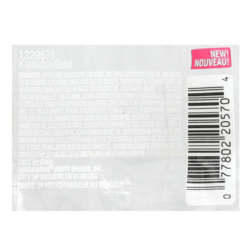 Black Radiance, бальзам для губ, 1320570 Kissable, 3,4 г (0,12 унции)