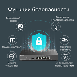 Маршрутизатор TP-Link Omada ER7206