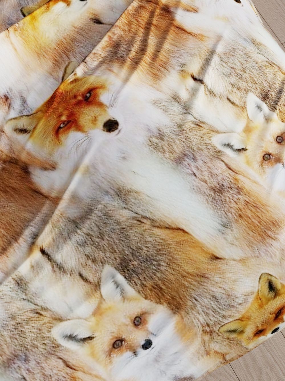 Простынь на резинке перкаль Сказка "Тотемный мир" 180x200 см