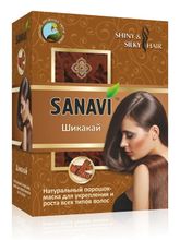 Порошок для ухода за волосами Sanavi Шикакай, 100 г