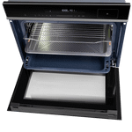 Компактный духовой шкаф электрический с паром MAUNFELD MCMO5016STGB