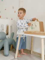 Лонгслив оверсайз Mjölk Молнии