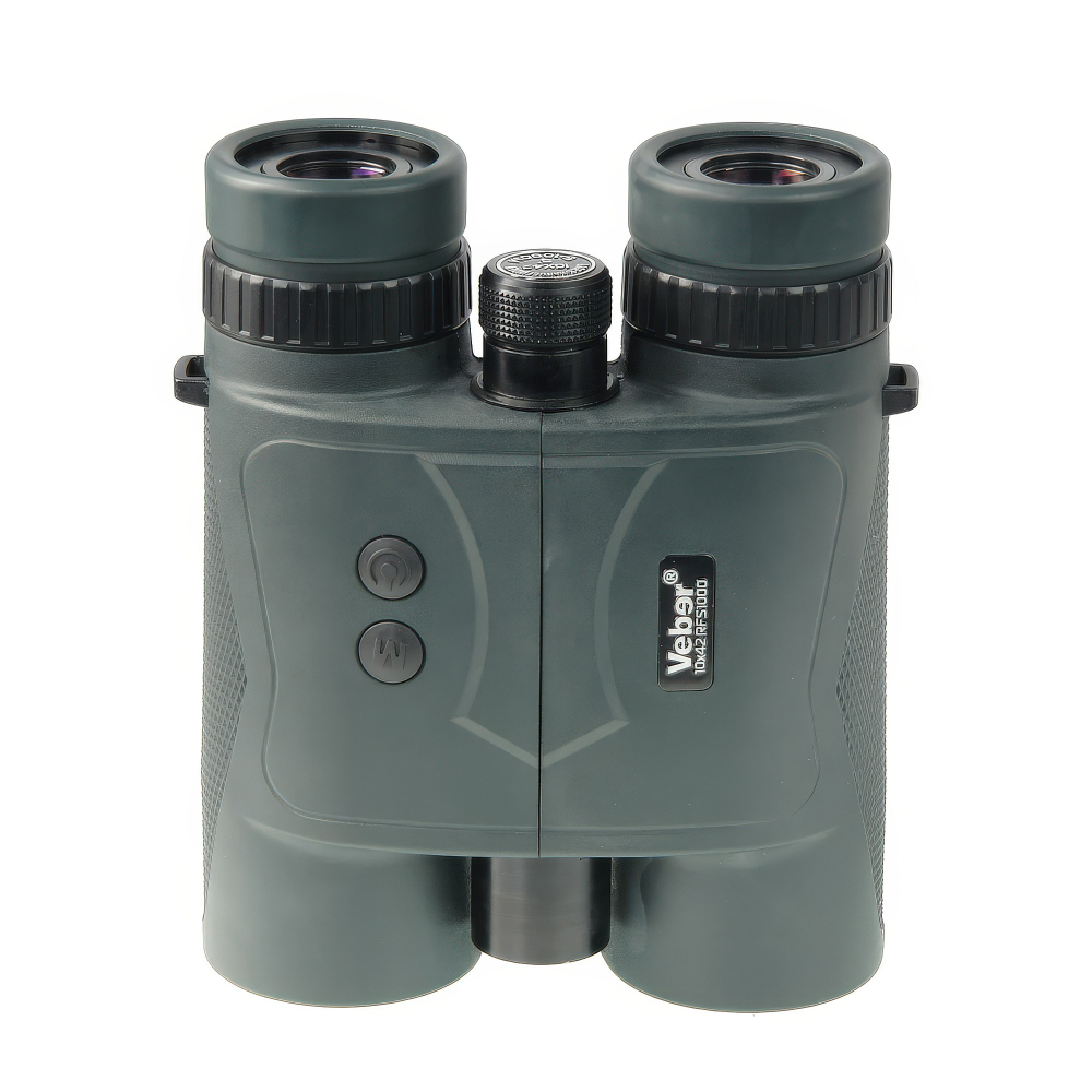 Бинокль Veber 10x42 RFS1000 с лазерным дальномером - Roof-призмы