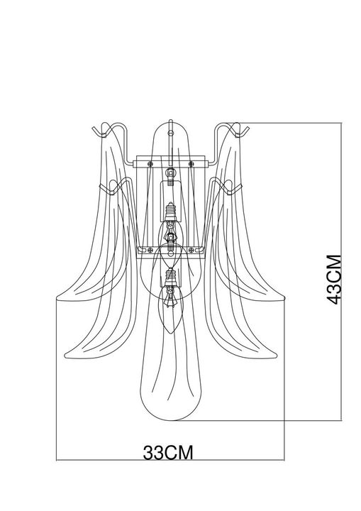 Бра Arte Lamp Maya A4072AP-2GO