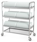 Тележка для тарелок ATESY ТТ-Л-3-1200.600-02