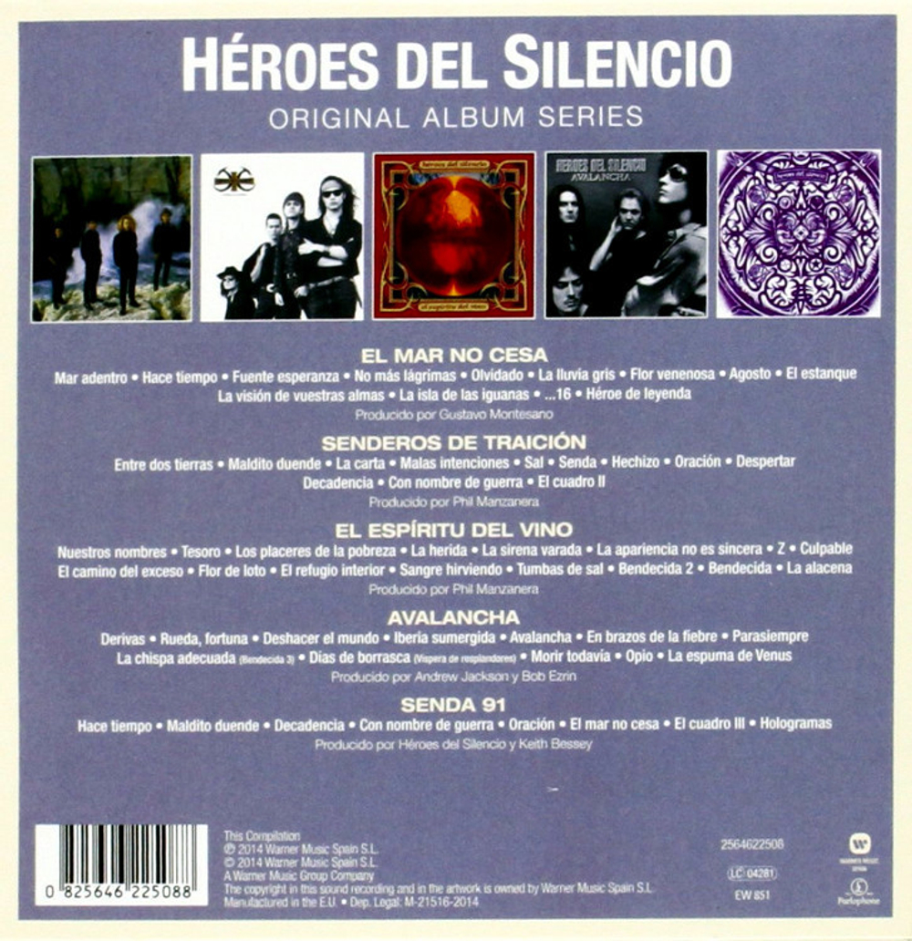 Heroes Del Silencio / Original Album Series (5CD)