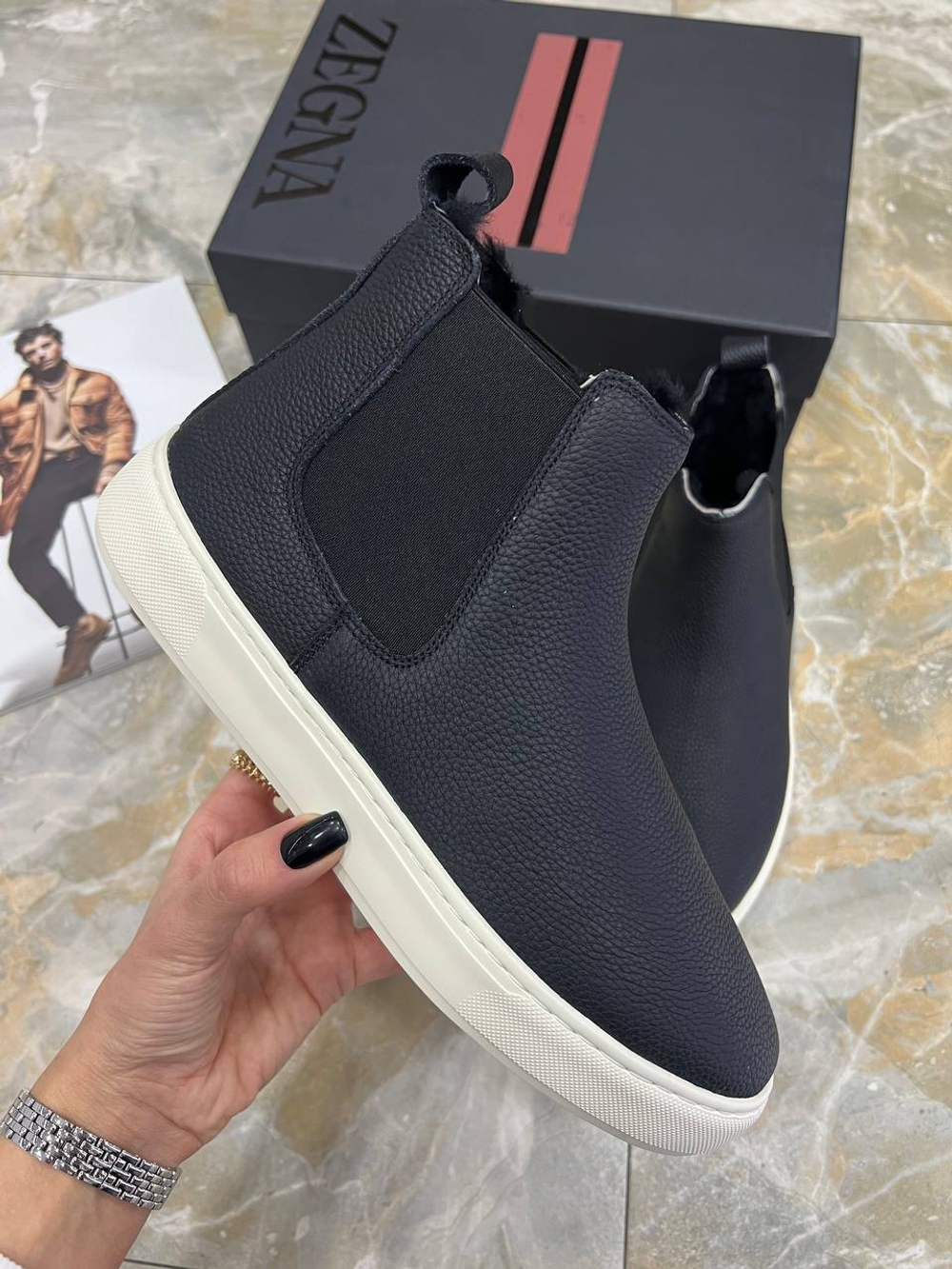 Ботинки Zegna, арт. 477719431