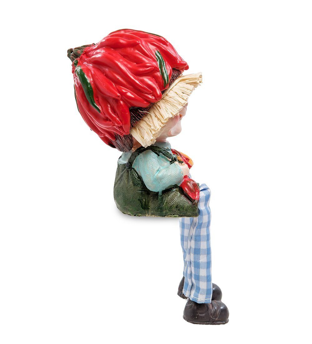 GAEM Art MN-136-B Фигурка «Домовенок с урожаем перца»