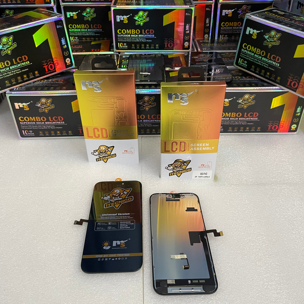 Дисплей iPhone 16 Pro Max 1080P incell Full HD; бренд MS