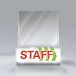 Подставка для калькуляторов STAFF рекламная 90 мм (3 штуки в упаковке)