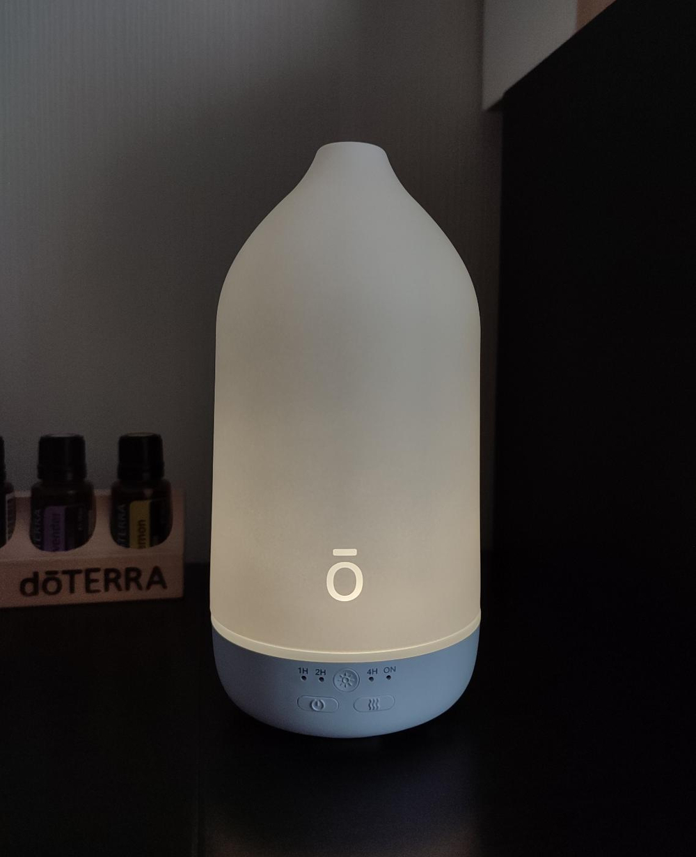 Набор doTERRA «Секрет праздника» с диффузором Лалуз Laluz (120 мл), 3x5 мл