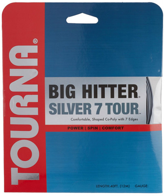 Теннисные струны Tourna Big Hitter Silver 7 Tour (12 m) - Серебро
