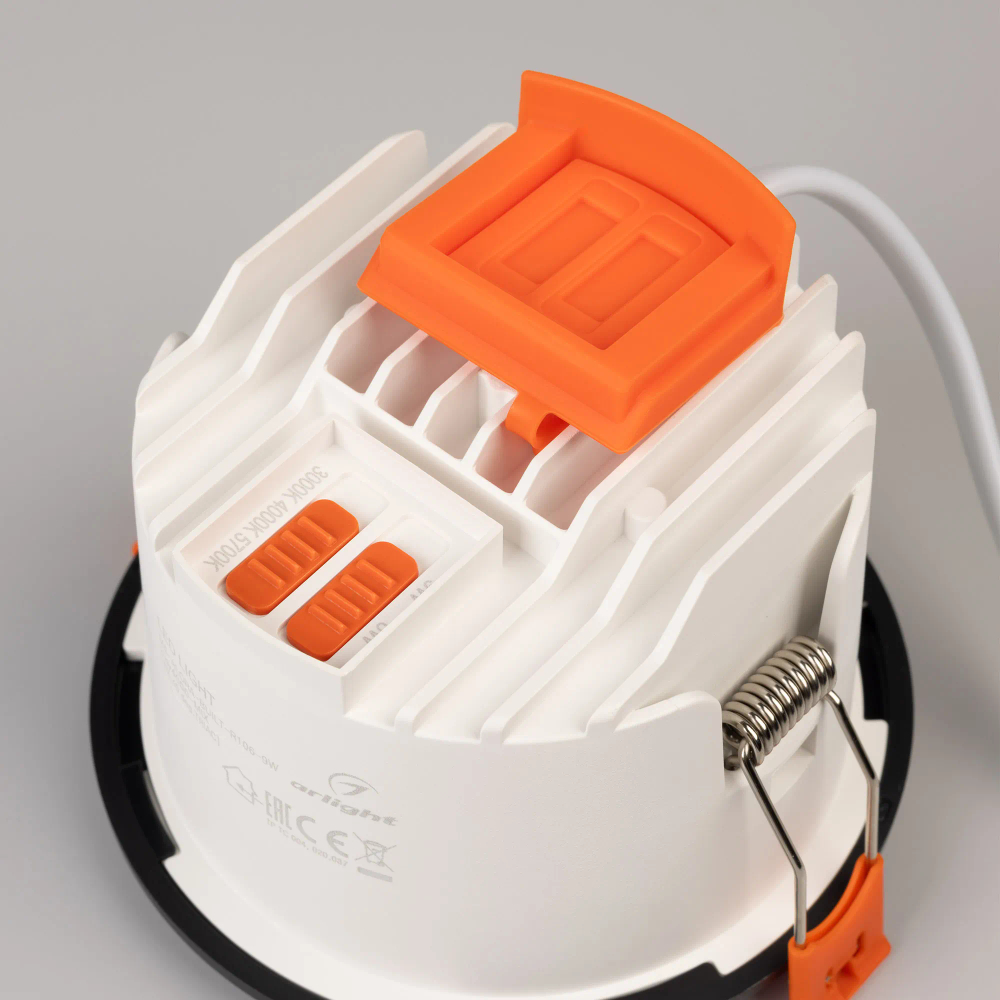 Светильник MS-ALORA-BUILT-R106-9W Day4000-MIX (BK, 40 deg, TRIAC) (Arlight, IP54 Пластик, 3 года) 048082