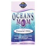 Garden of Life, Oceans Mom, пренатальная ДГК со вкусом клубники, 30 мягких желатиновых капсул