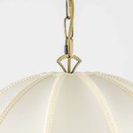 Citilux Базель CL407151 Люстра подвесная с бежевым абажуром