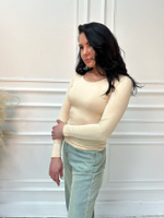 Базовый лонгслив из модала Base pour Petites