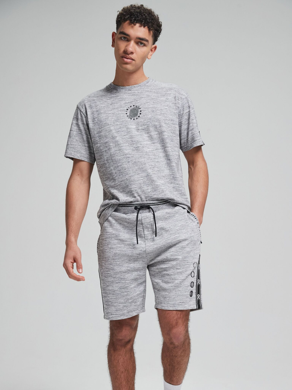 Шорты мужские ORIGINAL CREATOR TRACK SHORTS, Серый