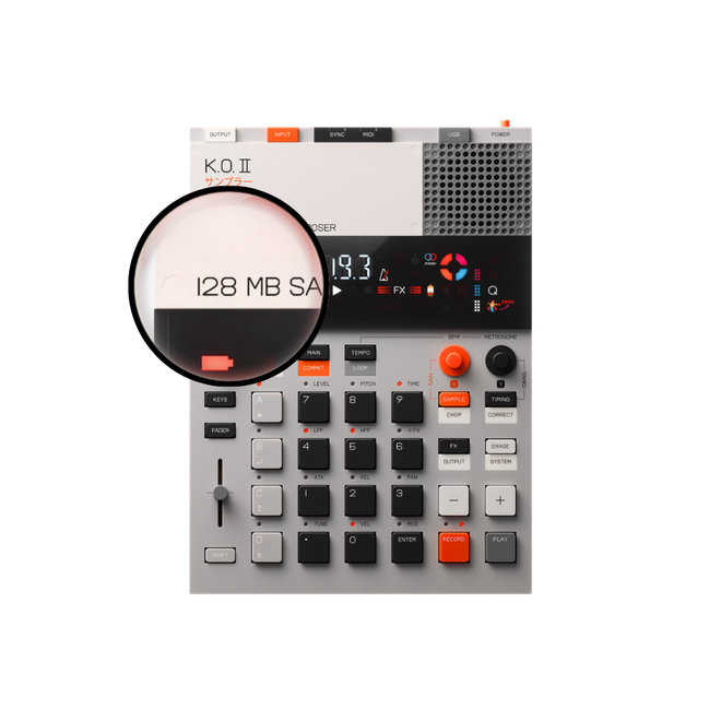 Teenage Engineering EP-133 K.O. II 7 ревизия