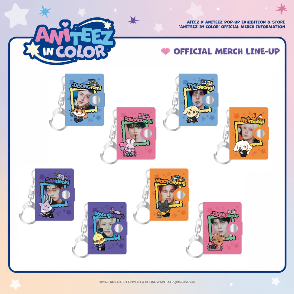 Брелок мини-альбом ANITEEZ MINI ALBUM KEYRING