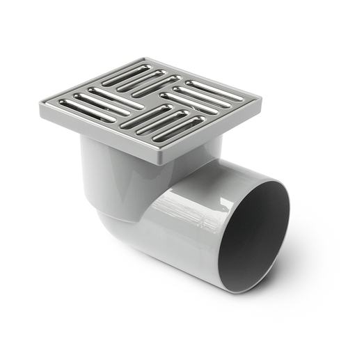 Трап 110 горизонтальный решетка - нерж.сталь (150*150) ТА1112АНИ