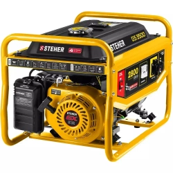 Бензиновый генератор 2800 Вт, STEHER GS-3500