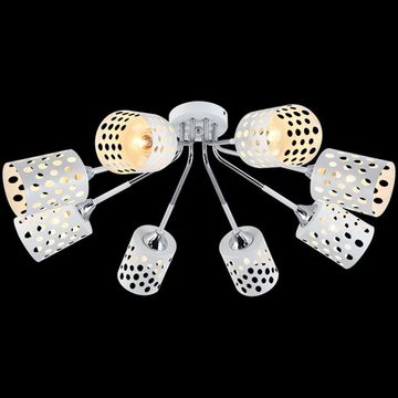 Люстра потолочная Reluce E27 11355-0.3-08A WH+CR