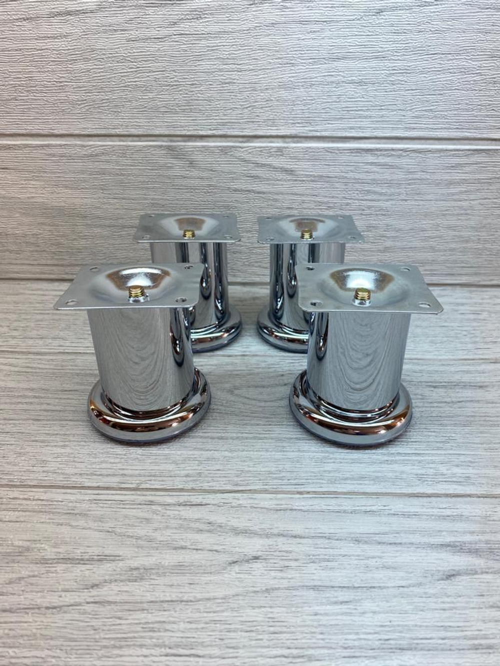 Ножки для мебели металлические высота 8 см 4 штуки