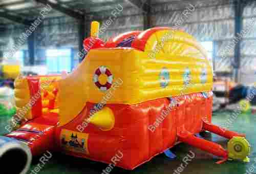 Коммерческий надувной батут "Мини корабль"