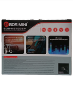Автомагнитола FM/BT/USB/TFplayer 80W DSP BOS-MINI BOS-N670DSP