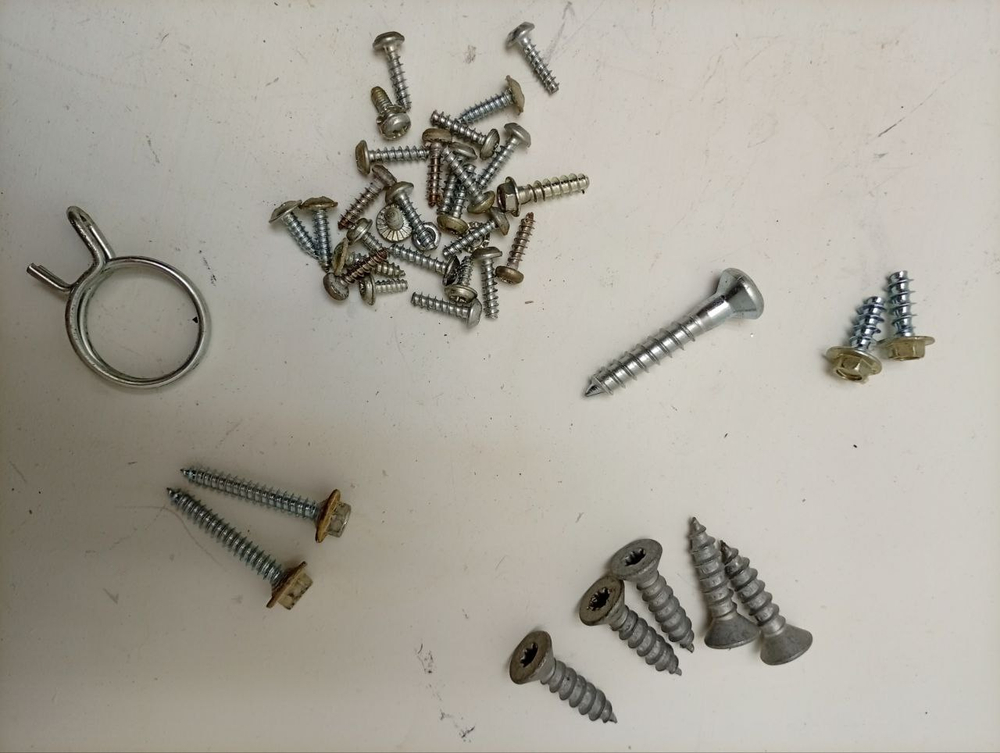 ZWQ5105 кт13 Крепеж, хомуты для стиральной машины Zanussi б/у