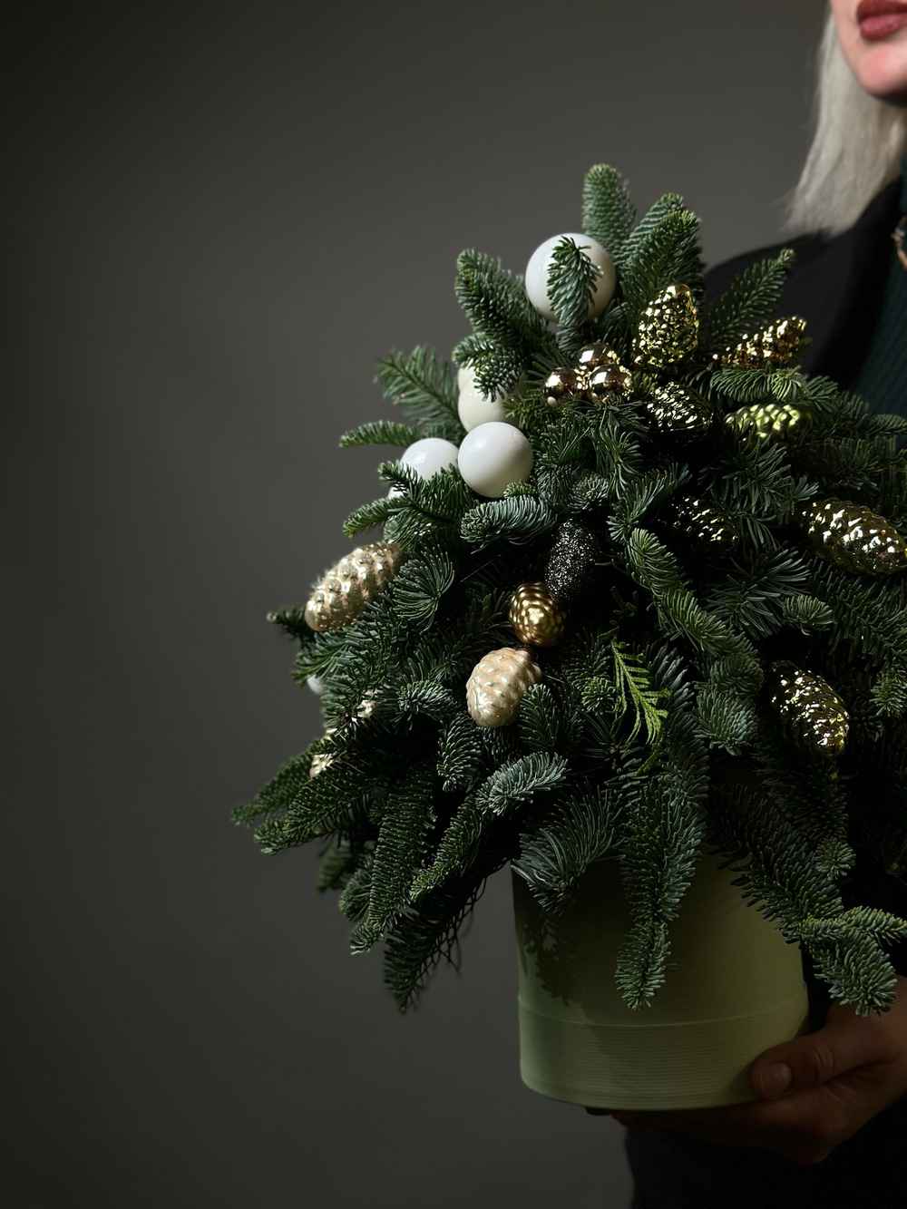 Хвоя в коробке «Новогодняя симфония хвои»