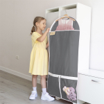 Чехол детский с карманами длинный 110х50 (графит)