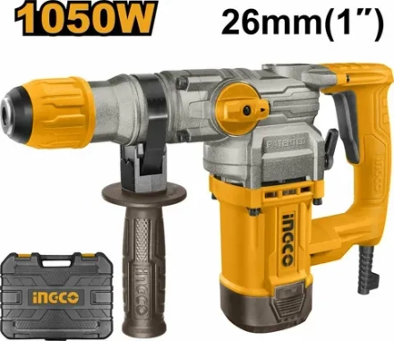 Перфоратор SDS-Plus INGCO RH10506 INDUSTRIAL 1050 Вт 4,5 Дж