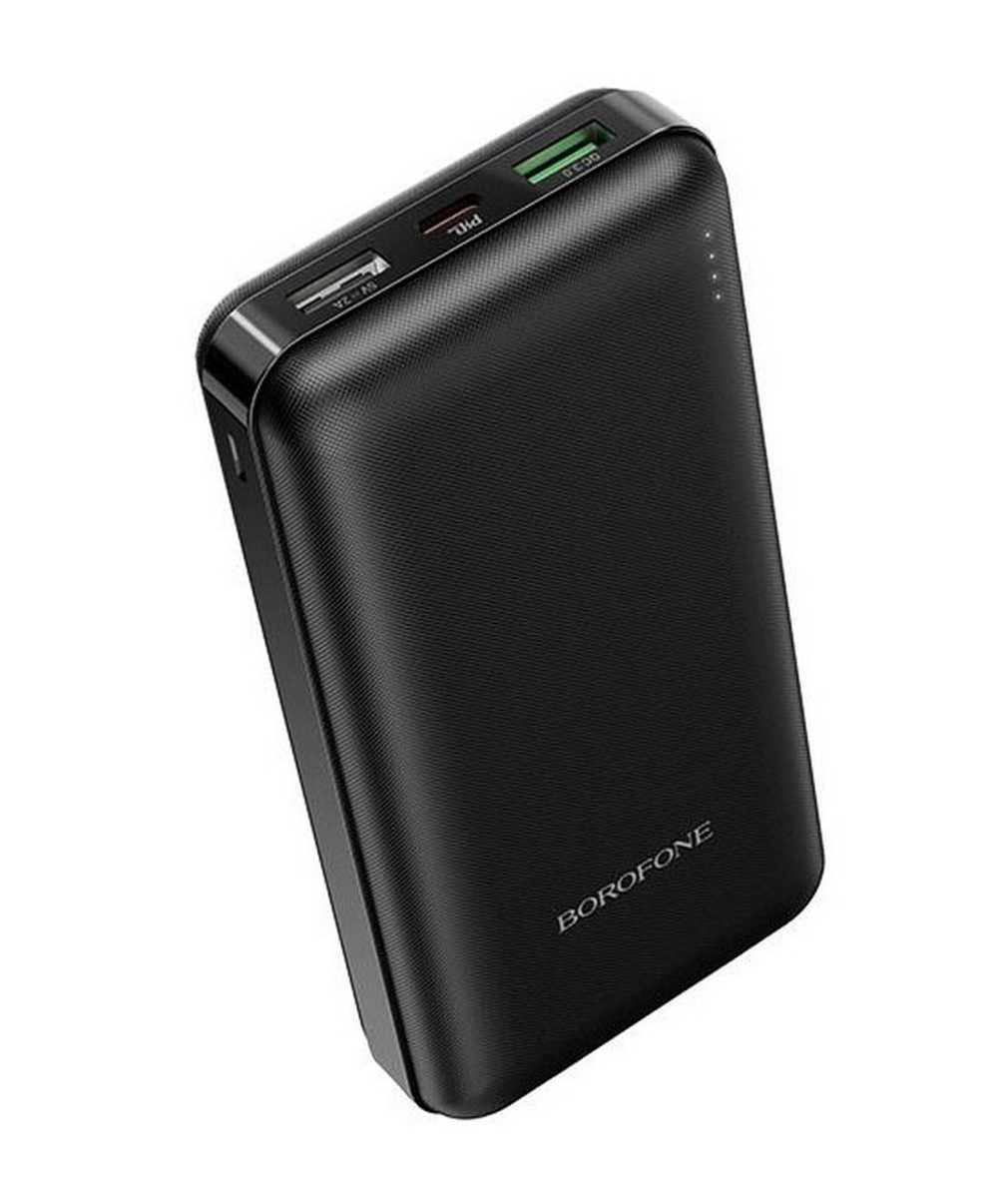 Портативный аккумулятор BOROFONE BT26A 20000 mAh QC3.0 (черный)