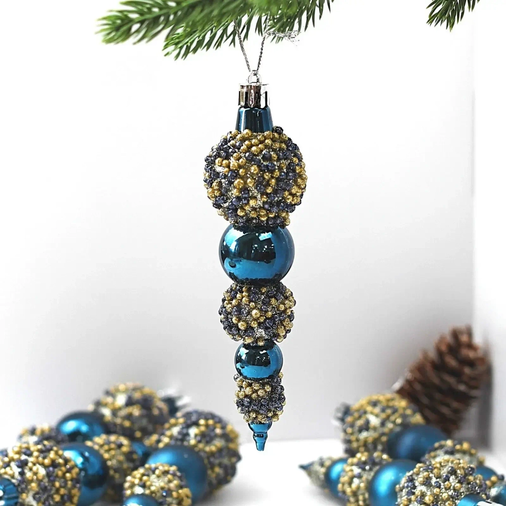 Набор украшений SHINE «Fairy tale» 14 см (6 шт.), night blue